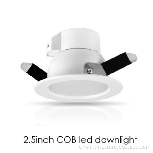 led downlights, 3W, 2.5inch, AC100-240V, down light,CE and RoHS marks